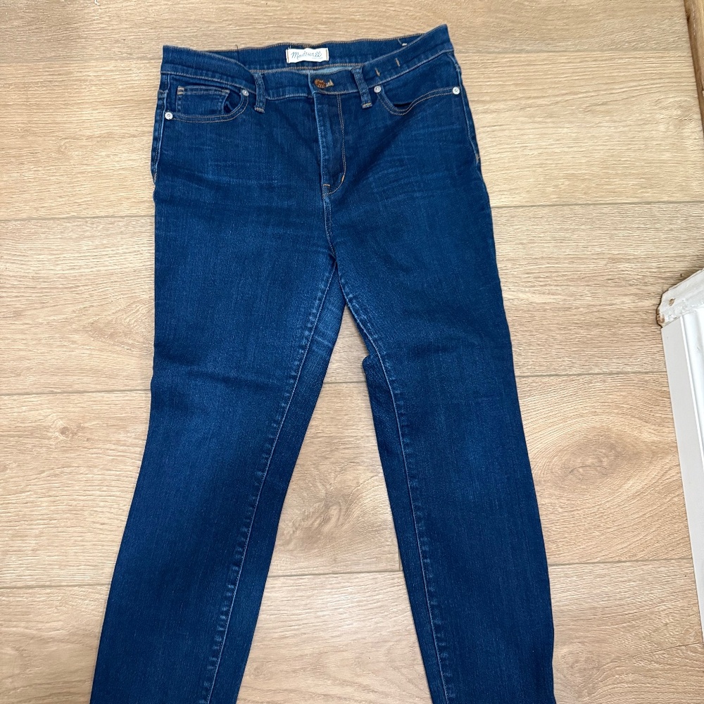 Madewell women jeans high riser skinny size 31